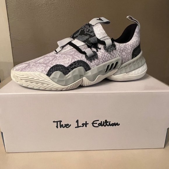 NEW - adidas Trae Young 1 "Snakeskin" Basketball Shoes (Size 8) - Picture 1 of 6